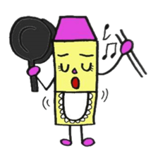 cute crayons2 sticker #3094687