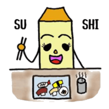 cute crayons2 sticker #3094696