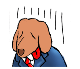 Bipolar dog sticker #3094711