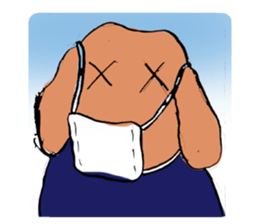 Bipolar dog sticker #3094727