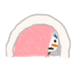 Mr.Snow man sticker #3094992