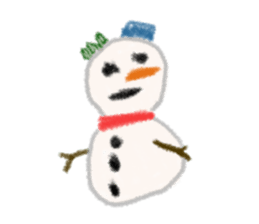 Mr.Snow man sticker #3094994