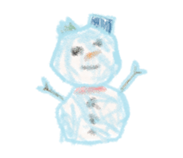 Mr.Snow man sticker #3094995