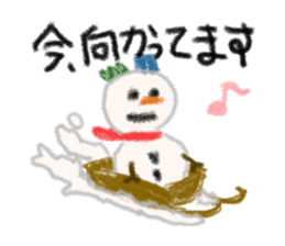Mr.Snow man sticker #3094999
