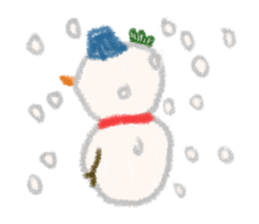 Mr.Snow man sticker #3095005