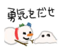 Mr.Snow man sticker #3095009