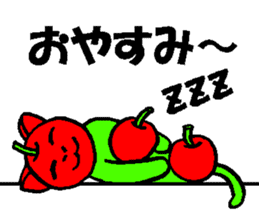 Fruit-cat sticker #3095026