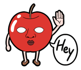 Interesting character flock English.ver sticker #3095224