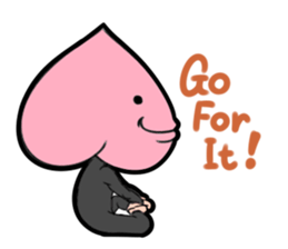 Interesting character flock English.ver sticker #3095226