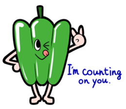 Interesting character flock English.ver sticker #3095229