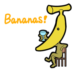 Interesting character flock English.ver sticker #3095236