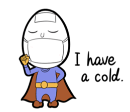 Interesting character flock English.ver sticker #3095239