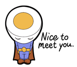 Interesting character flock English.ver sticker #3095242