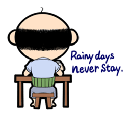 Interesting character flock English.ver sticker #3095248