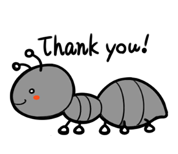 Interesting character flock English.ver sticker #3095255