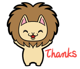 Interesting character flock English.ver sticker #3095257