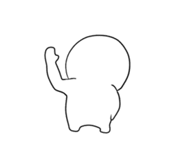 Shiromaru-kun usable together sticker #3095334