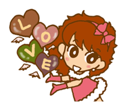 St.Valentine's Day in Japan. sticker #3096499