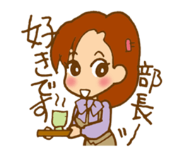 St.Valentine's Day in Japan. sticker #3096510