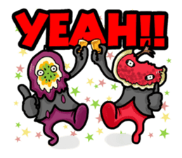 THUMBS UP FRUITS sticker #3096585