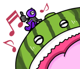 THUMBS UP FRUITS sticker #3096600