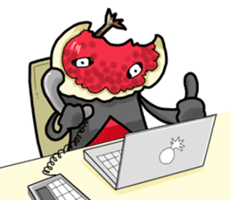 THUMBS UP FRUITS sticker #3096607