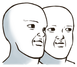 VariousfacesSticker sticker #3097074