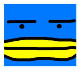 BlueBird with a Yellow beak sticker #3097455