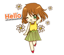 Miss Daisy fun time sticker #3097459