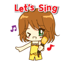 Miss Daisy fun time sticker #3097463