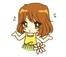 Miss Daisy fun time sticker #3097466