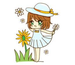 Miss Daisy fun time sticker #3097467