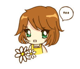 Miss Daisy fun time sticker #3097475