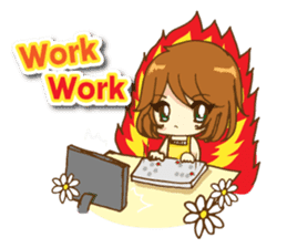 Miss Daisy fun time sticker #3097476