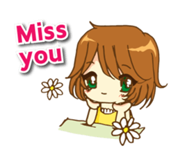 Miss Daisy fun time sticker #3097482