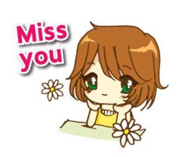 Miss Daisy fun time sticker #3097482