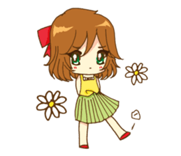 Miss Daisy fun time sticker #3097484