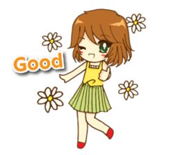 Miss Daisy fun time sticker #3097485