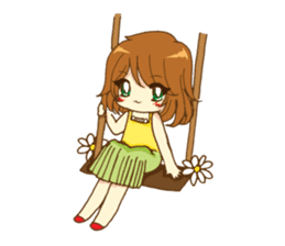 Miss Daisy fun time sticker #3097487