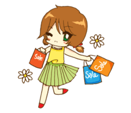 Miss Daisy fun time sticker #3097490