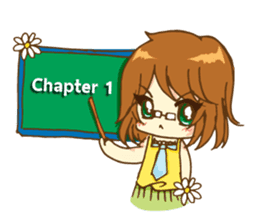 Miss Daisy fun time sticker #3097491