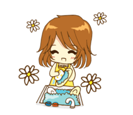 Miss Daisy fun time sticker #3097495