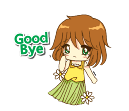 Miss Daisy fun time sticker #3097496