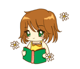 Miss Daisy fun time sticker #3097498