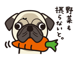 iinu - Pug sticker #3097838