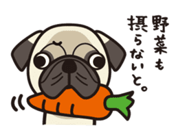 iinu - Pug sticker #3097838