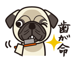 iinu - Pug sticker #3097840