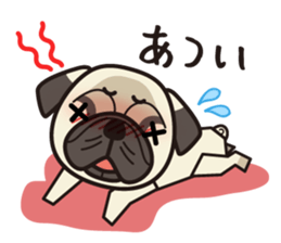 iinu - Pug sticker #3097846