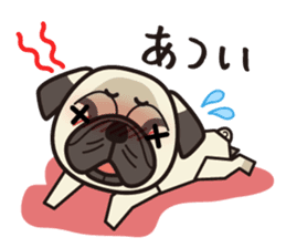 iinu - Pug sticker #3097846