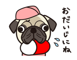 iinu - Pug sticker #3097857